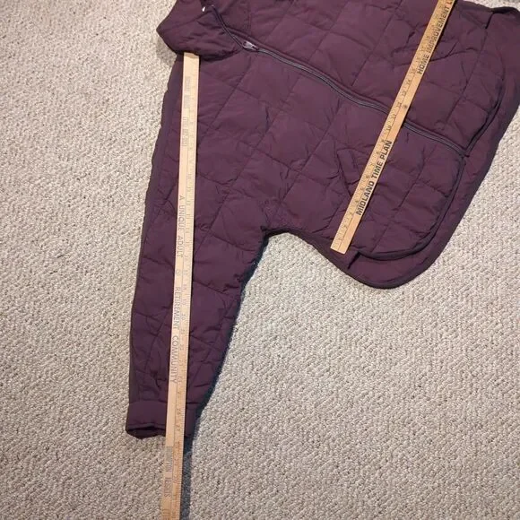 Free People FP Movement Pippa Packable Puffer Jacket XS eggplant - Picture 3 of 8